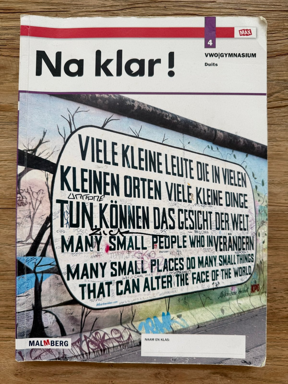 Na klar! 4 VWO Gymnasium Duits Malmberg, Ophalen of Verzenden, Alpha, Gelezen