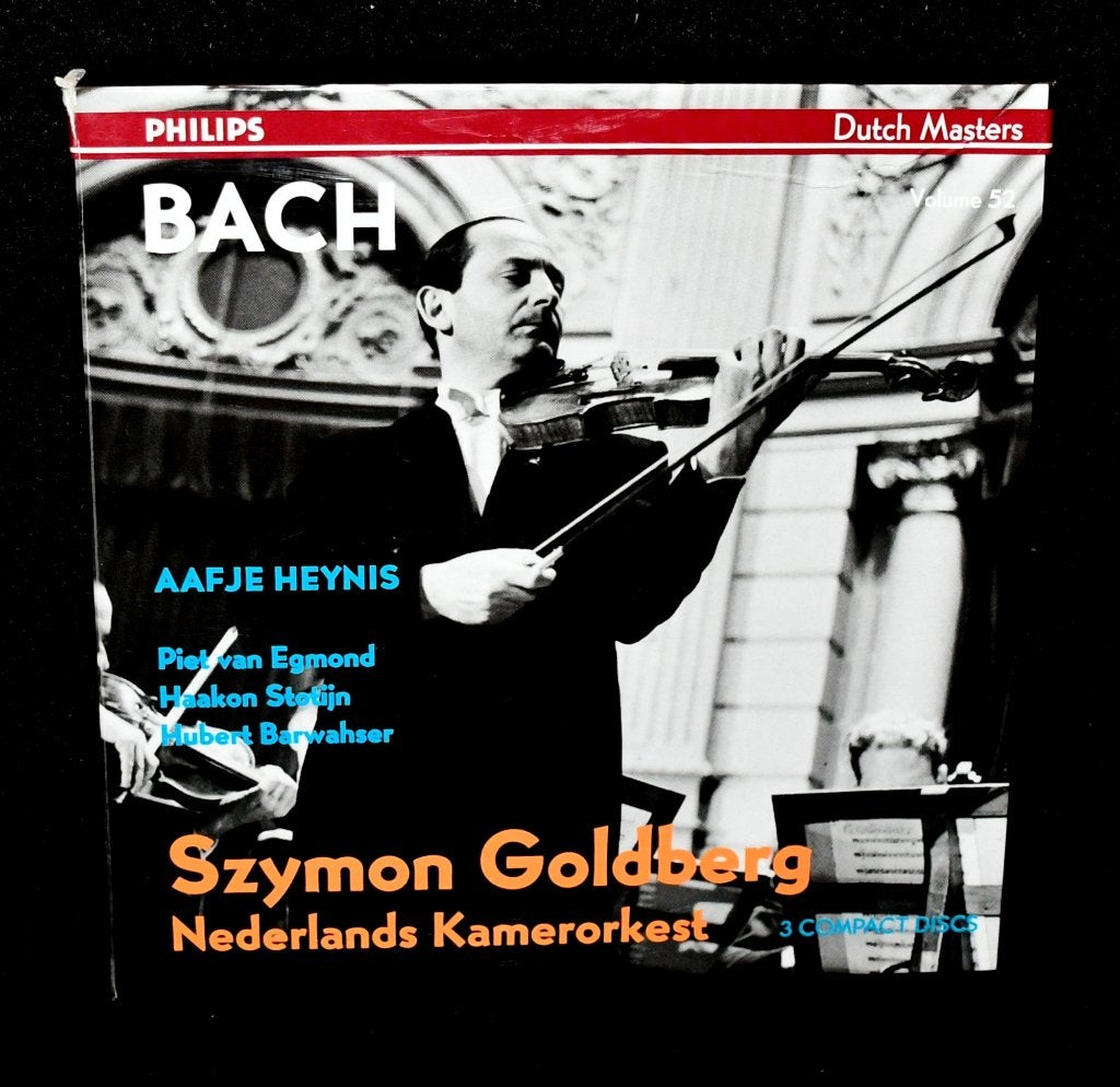 Bach - Szymon Goldberg - Nederlands Kamerorkest - Aafje Heyn, Ophalen of Verzenden, Classicisme, Zo goed als nieuw, Overige typen