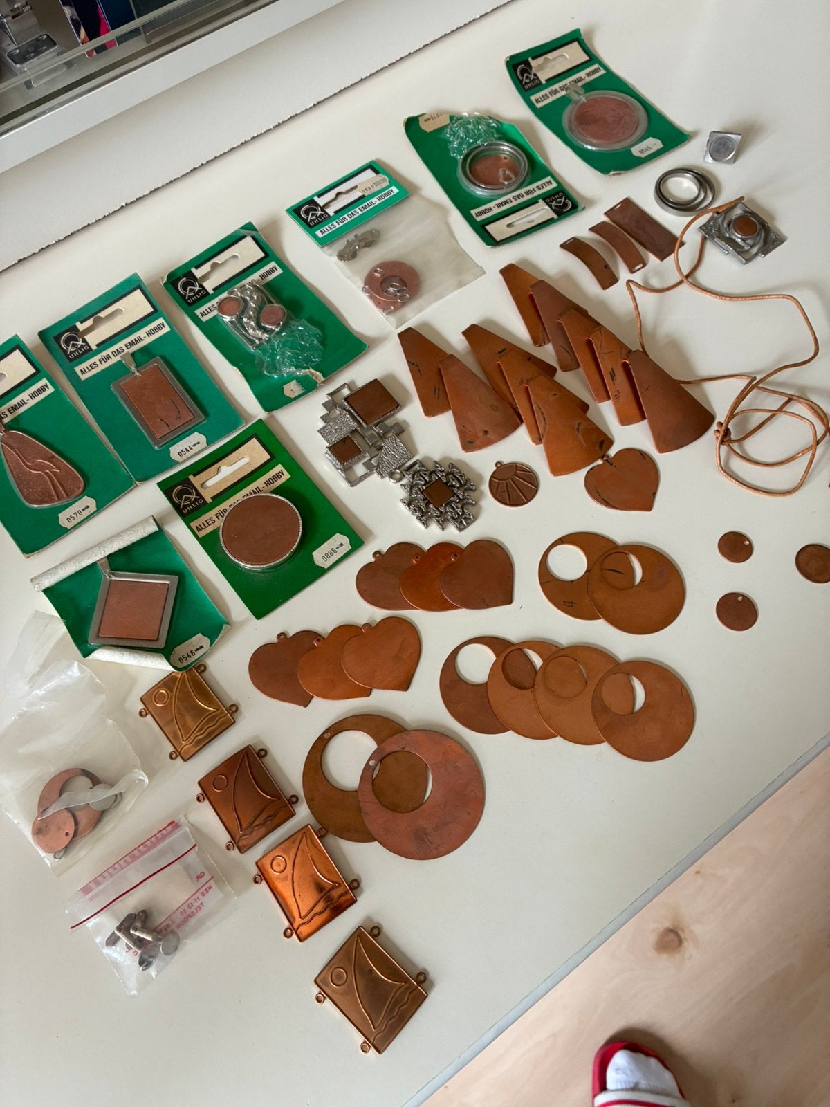 Emaille koperfiguren, Hobby en Vrije tijd, Ophalen, Voorwerp of Figuurtje