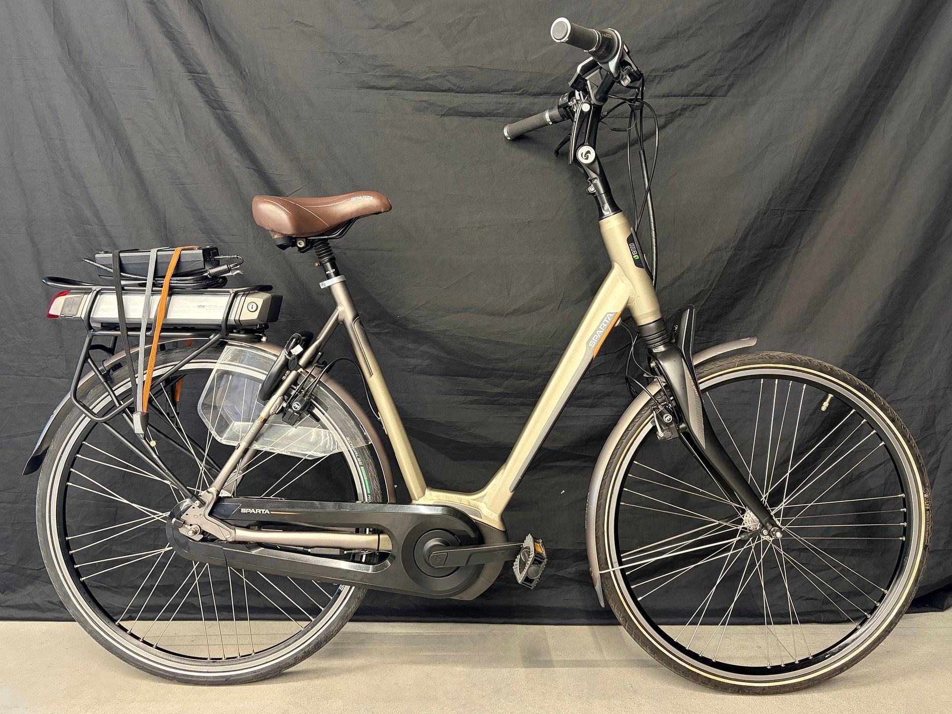 SPARTA M8i 28 inch damesfiets 57 cm frame E-bike 600wh accu, Sparta, Gebruikt, -, -