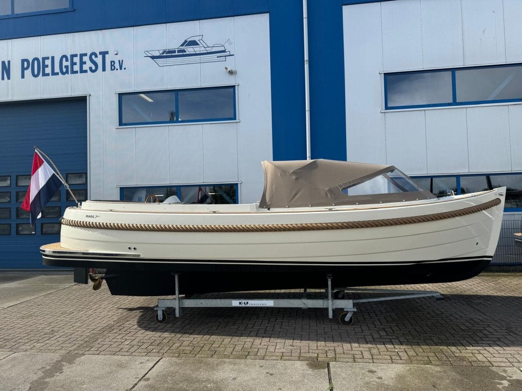 Maril 7Nxt met Vetus 52 pk, Watersport en Boten, Sloepen, Nieuw, Overige typen, Maril, Boegschroef, Buiskap, Kussenset, Verlichting