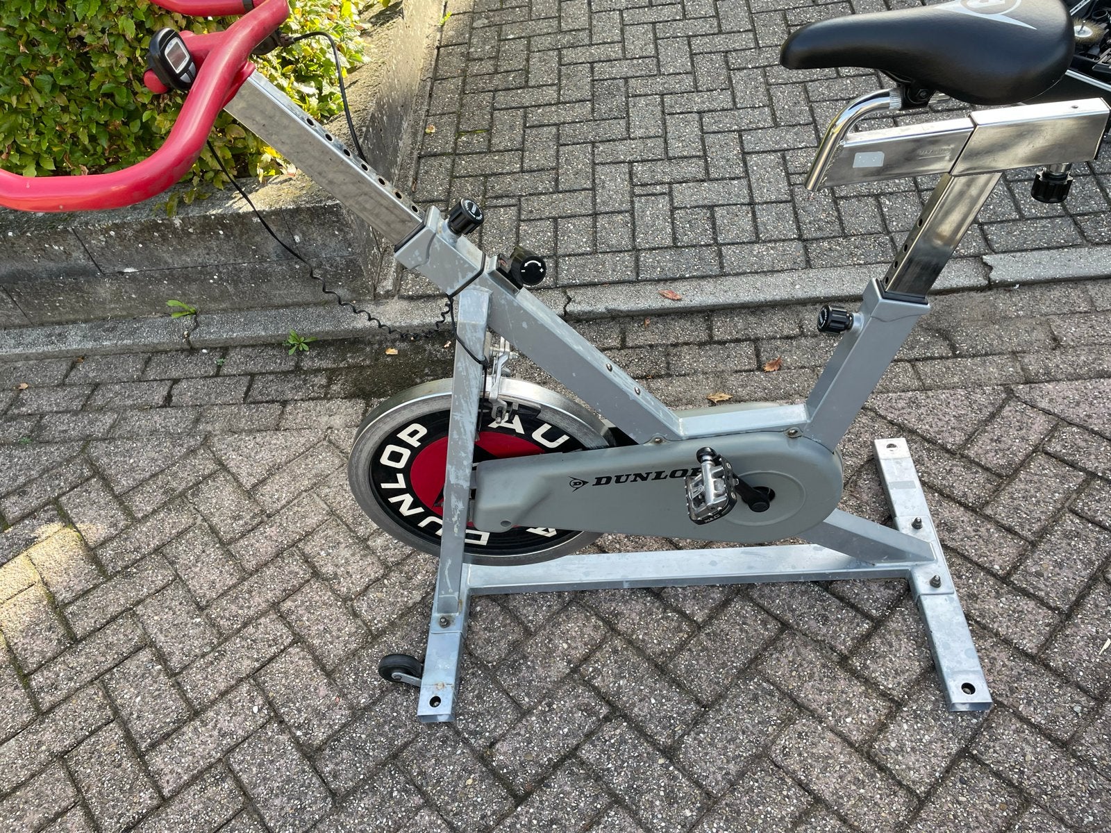 Dunlop Spinningfiets, Sport en Fitness, Ophalen, Gebruikt, Spinningfiets, Metaal