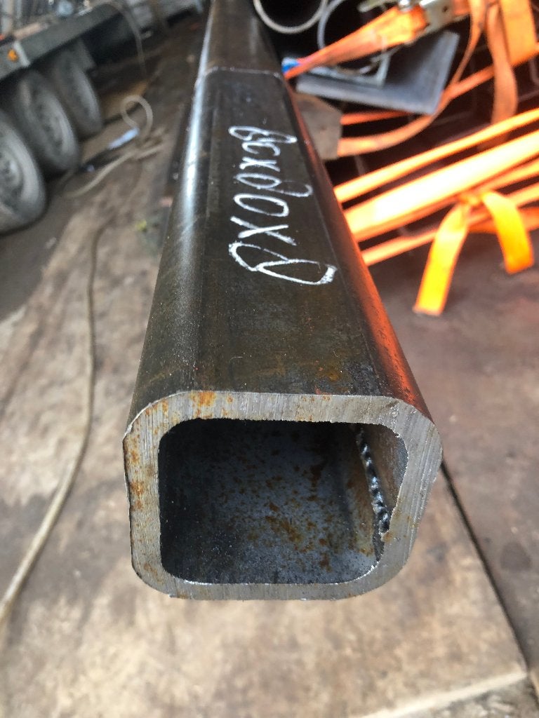 Zware koker   80 x 80 x 8mm , 100 x 80 x 8, Ophalen, Nieuw, IJzer, Overige typen