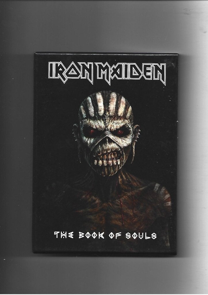 IRON MAIDEN 2 CD SET CD THE BOOK OF SOULS -2015, Ophalen of Verzenden, Zo goed als nieuw