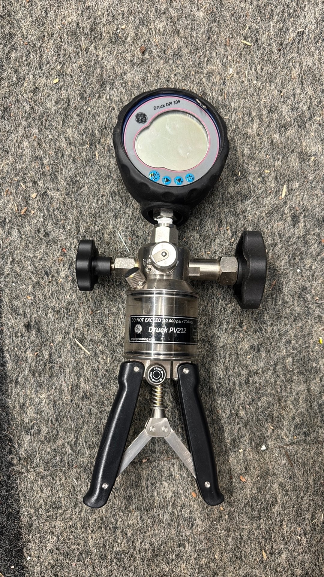 Hydraulische druk tester, Ophalen, Zo goed als nieuw