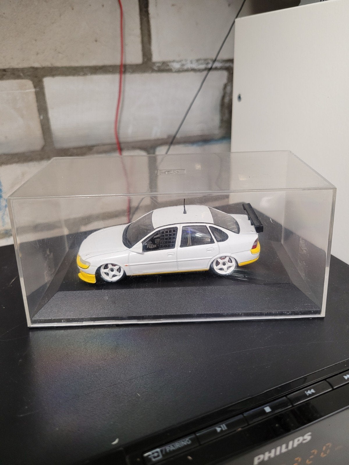 opel vectra b onyx 1:43, Hobby en Vrije tijd, Modelauto's | 1:43, Ophalen of Verzenden, Zo goed als nieuw, Auto, Overige merken