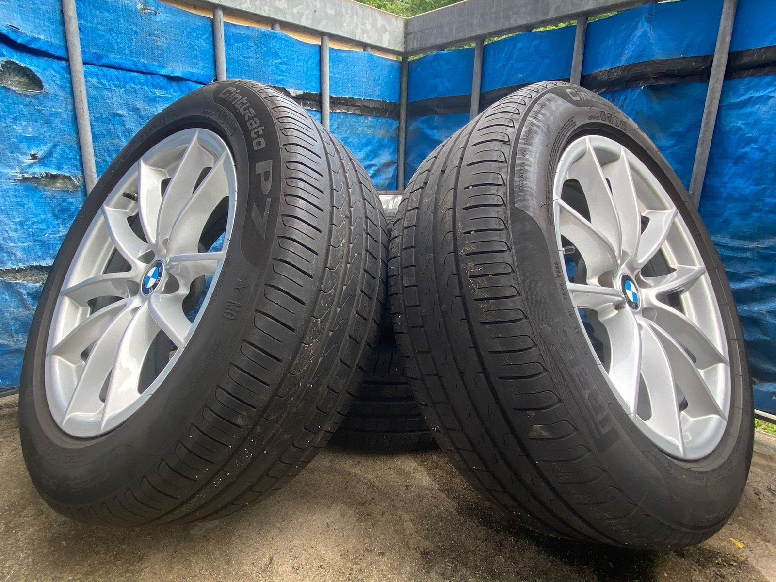 BMW style 618 G30 G31 5 serie, Auto-onderdelen, Banden en Velgen, Ophalen, Gebruikt, Velg(en), 17 inch