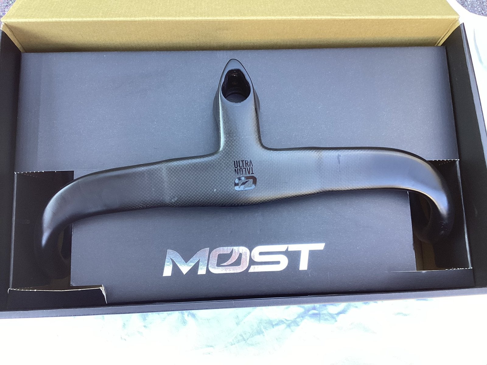 MOST Talon Ultra Fast Carbon Stuur Racefiets, 44/100., Stuur, Ophalen of Verzenden, Zo goed als nieuw, Racefiets