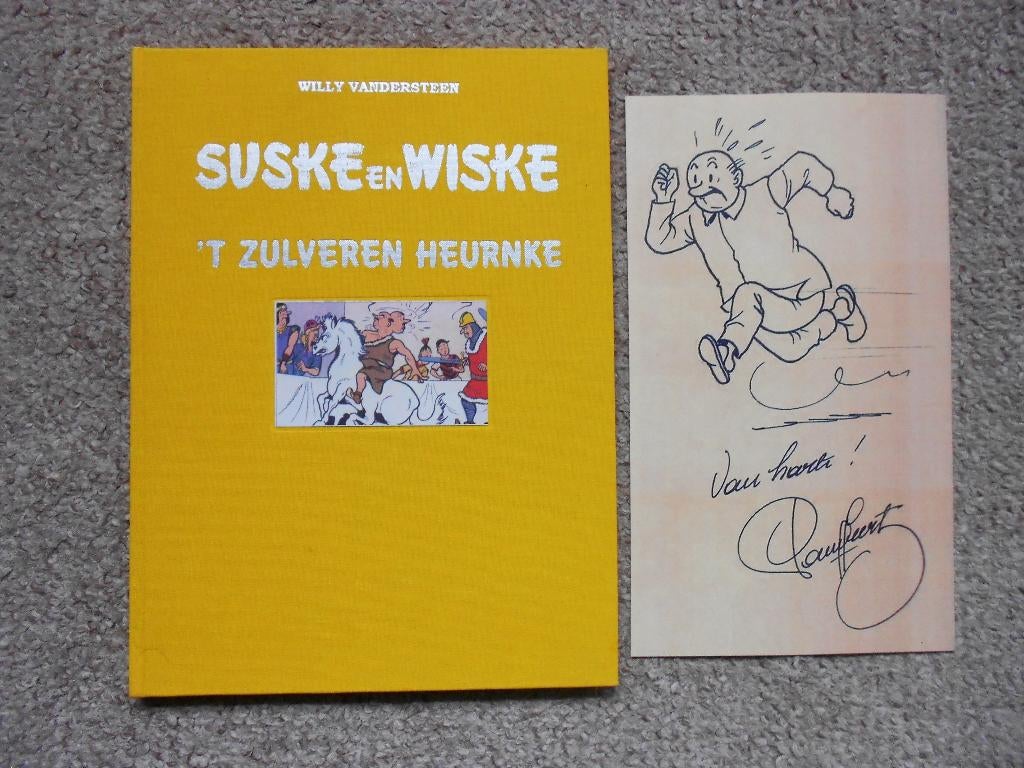 Suske en Wiske -'t Zulveren Heurnke -luxe hc 2000+tek Geerts, Eén stripboek, Nieuw, Ophalen of Verzenden, Willy Vandersteen / Paul Geerts