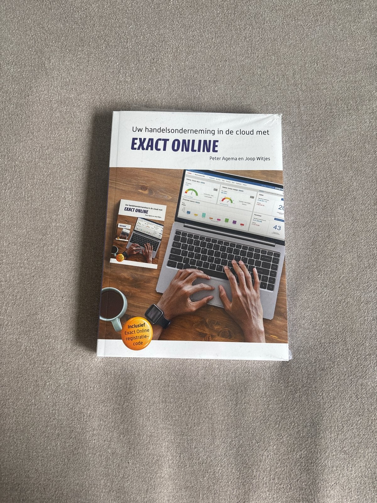 Exact online - Nieuw boek zit nog in plastic, Boeken, Ophalen of Verzenden, Zo goed als nieuw, Peter Agema, Nederlands