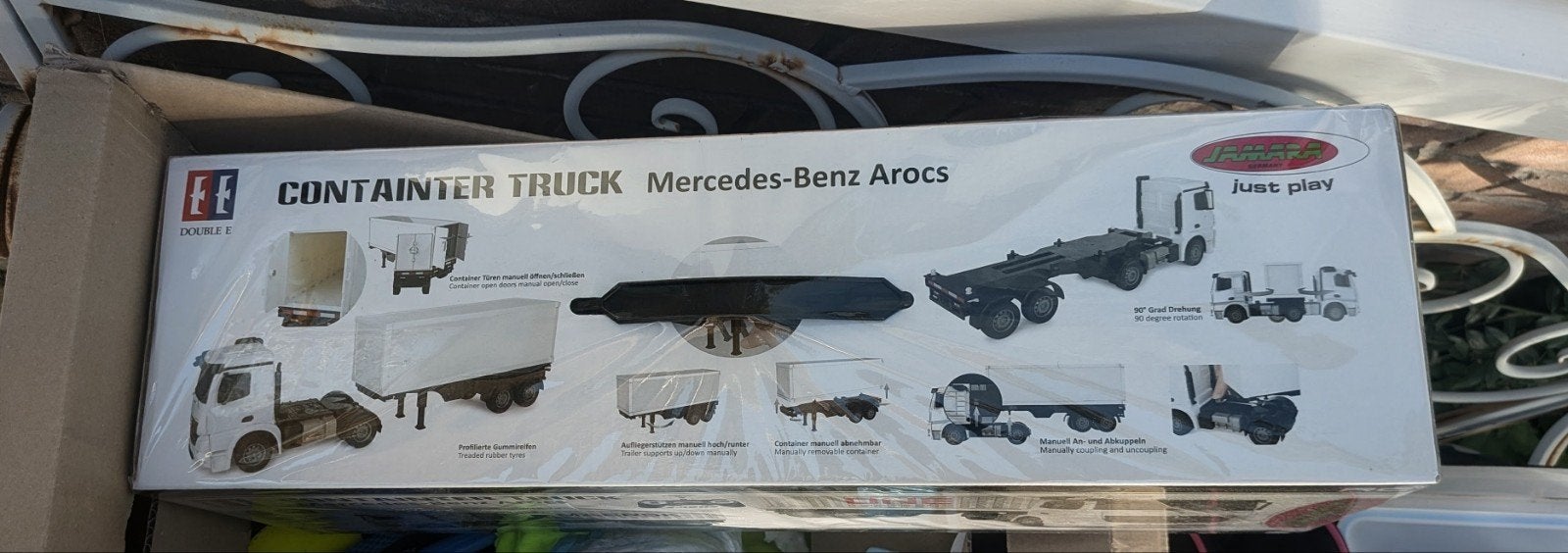 Mercedes-Benz Arocs Containertruck modelbouwset, Ophalen of Verzenden, Nieuw, Overige typen