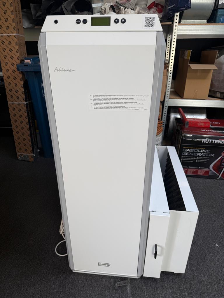 Brink allure b16 HR v5.0 upflow luchtverwarming bj 2021, Doe-het-zelf en Verbouw, Verwarming en Radiatoren, Hoog rendement (Hr)
