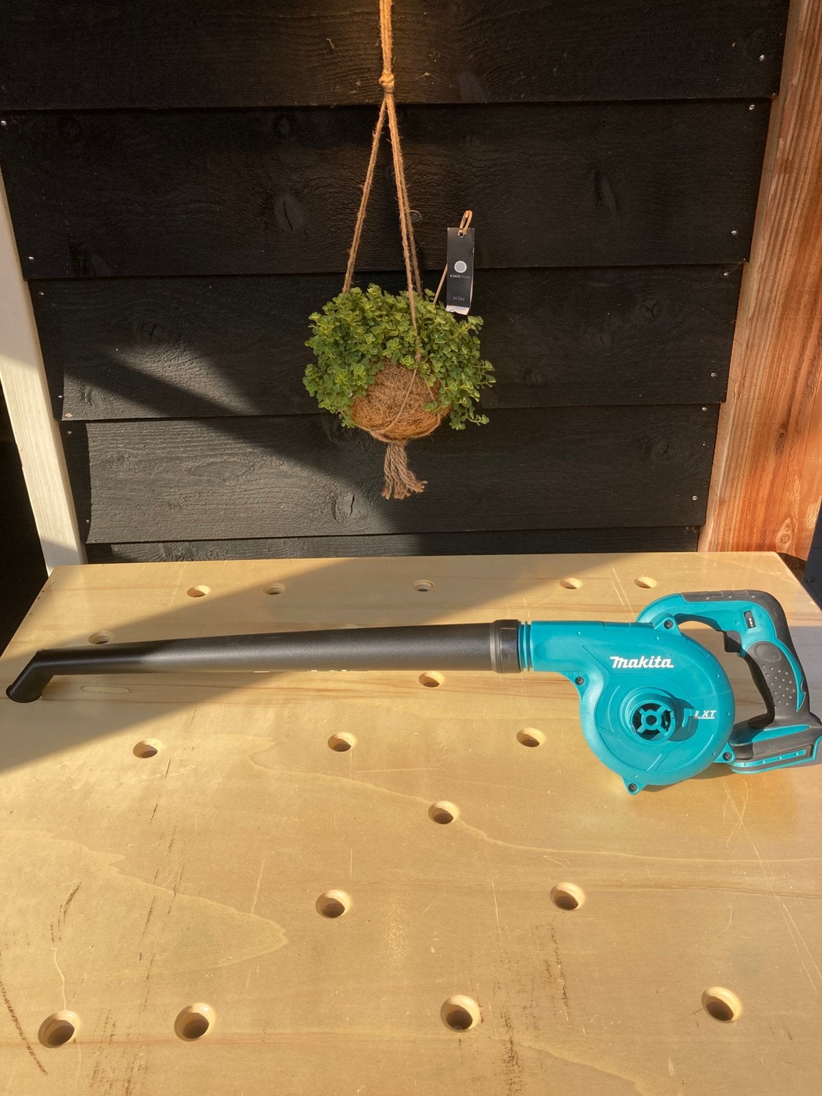 Makita DUB183 18V LXT mobiele bladblazer, Tuin en Terras, Ophalen of Verzenden, Zo goed als nieuw, Accu