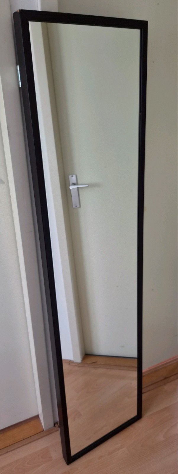 Passpiegel, Huis en Inrichting, Woonaccessoires | Spiegels, Ophalen, Minder dan 50 cm, Gebruikt, 150 tot 200 cm