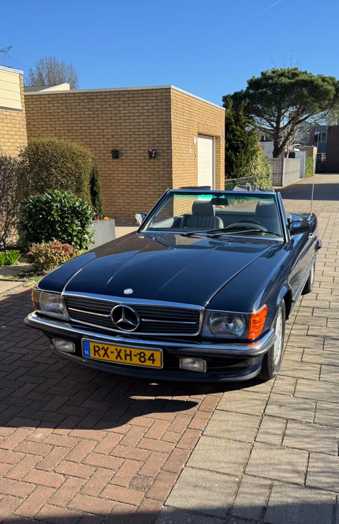 Mercedes-Benz SL 3.0 300 SL AUT K6 1988 Blauw, Auto's, Mercedes-Benz, Automaat, Achterwielaandrijving, 742 kg, Cabriolet