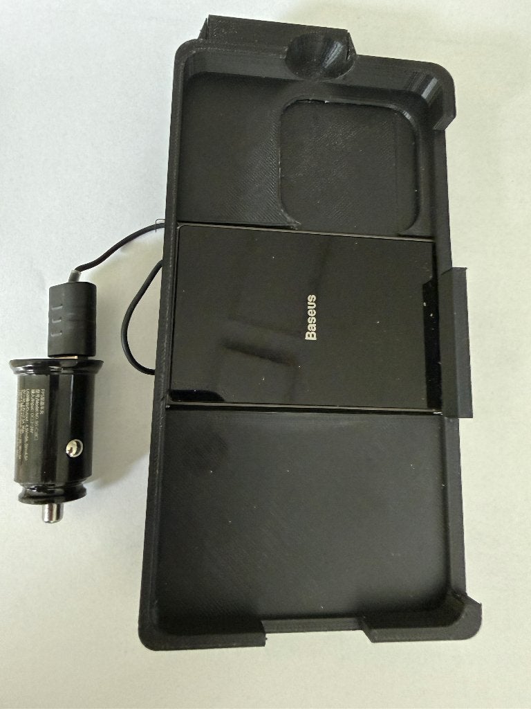 Draadloze lader (snap-in-adapter) voor BMW F10/F11 - UNIEK, Verzenden, Zo goed als nieuw, Auto