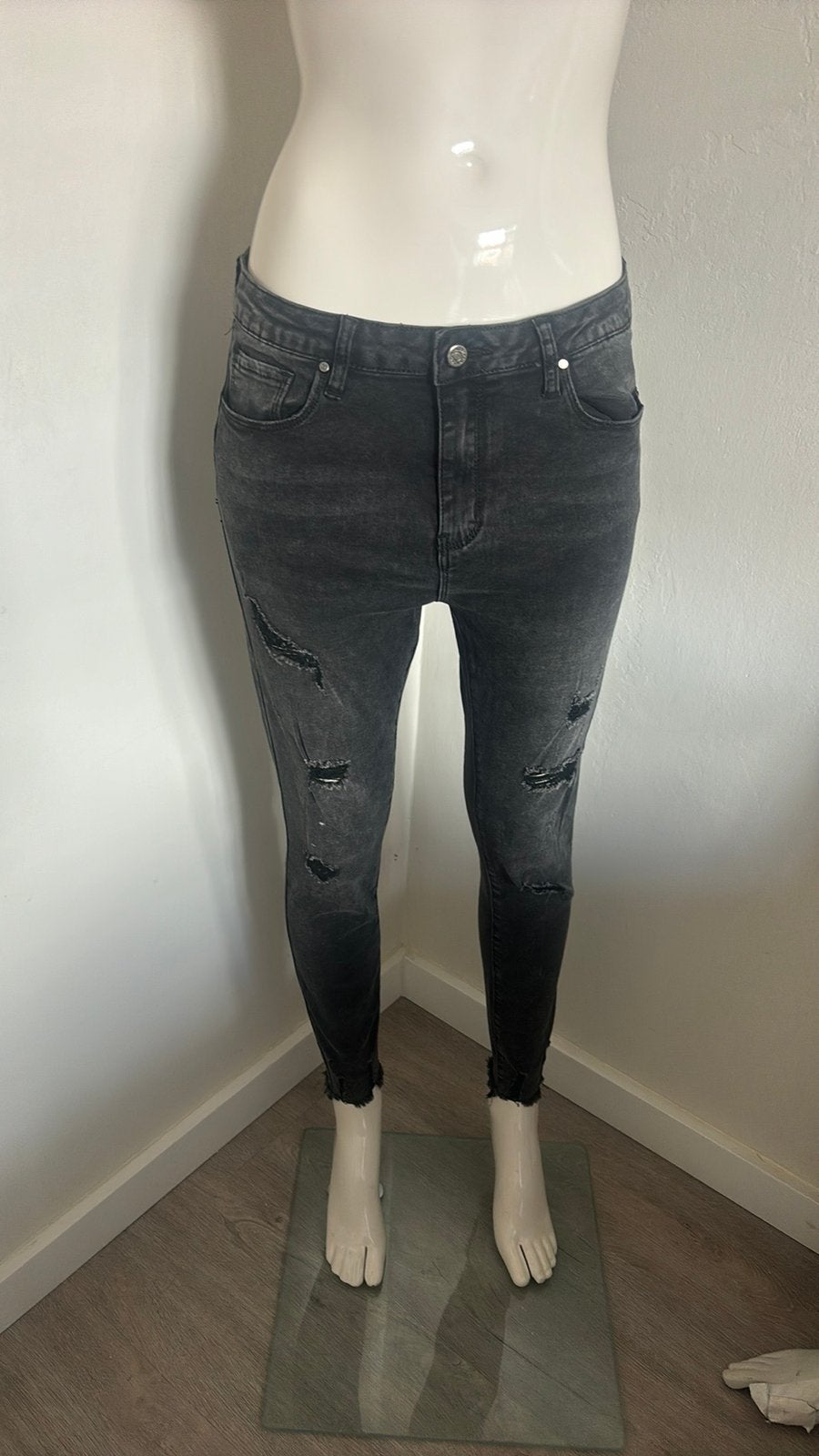 Hello Miss skinny jeans maat XL (nieuw), Ophalen of Verzenden, Zo goed als nieuw, Blauw, W33 - W36 (confectie 42/44)