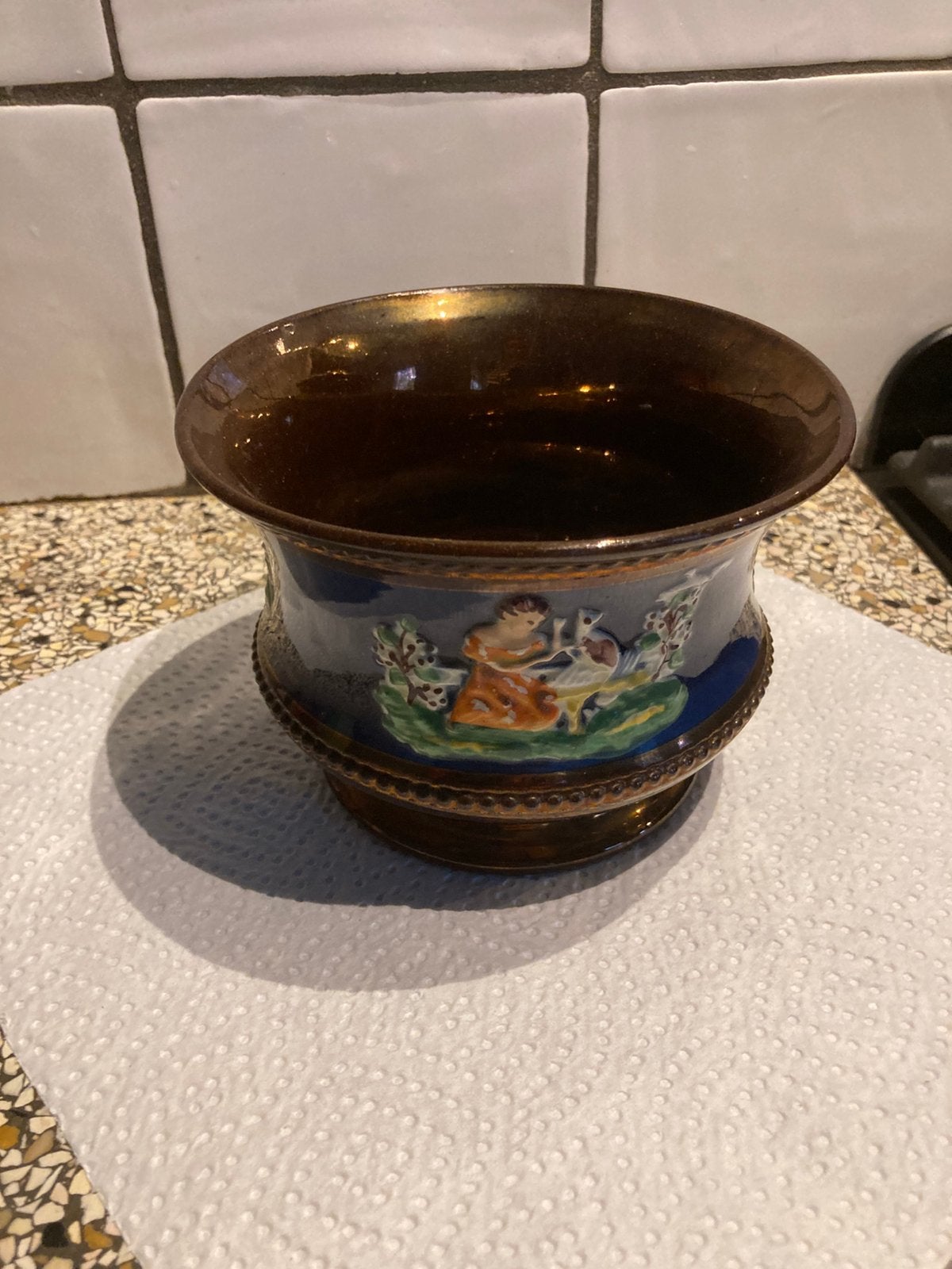 Oude pot, Antiek en Kunst, Antiek | Vazen, Ophalen of Verzenden