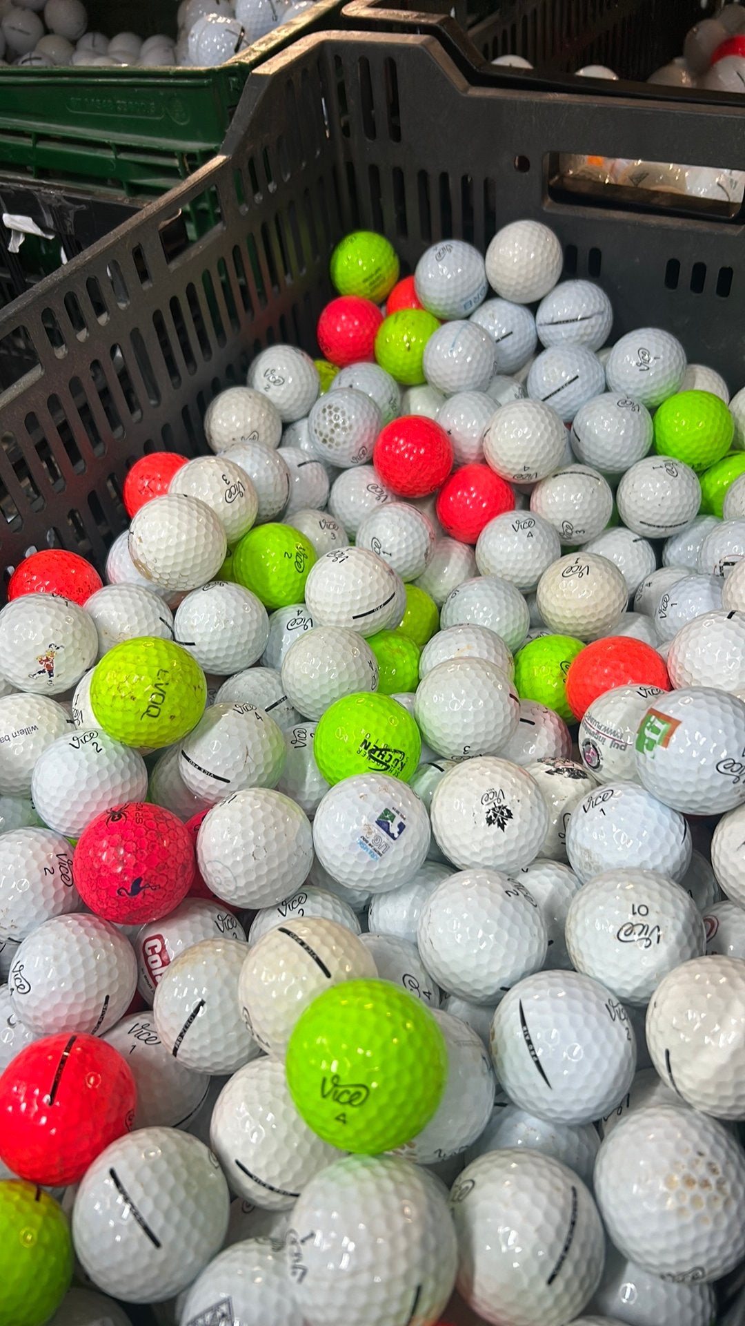 50 Stuks Vice Pro Golfballen, Ophalen of Verzenden, Zo goed als nieuw, Bal(len)