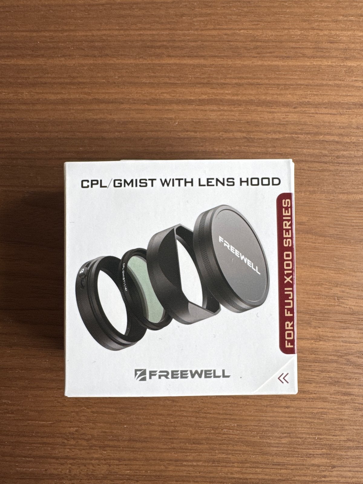 Freewell CPL/GMIST Filter met Zonnekap voor Fuji X100, Overige merken, Nieuw, Met schroefdraad, Filterset