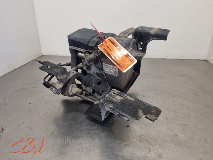 Standkachel van een Volkswagen Transporter