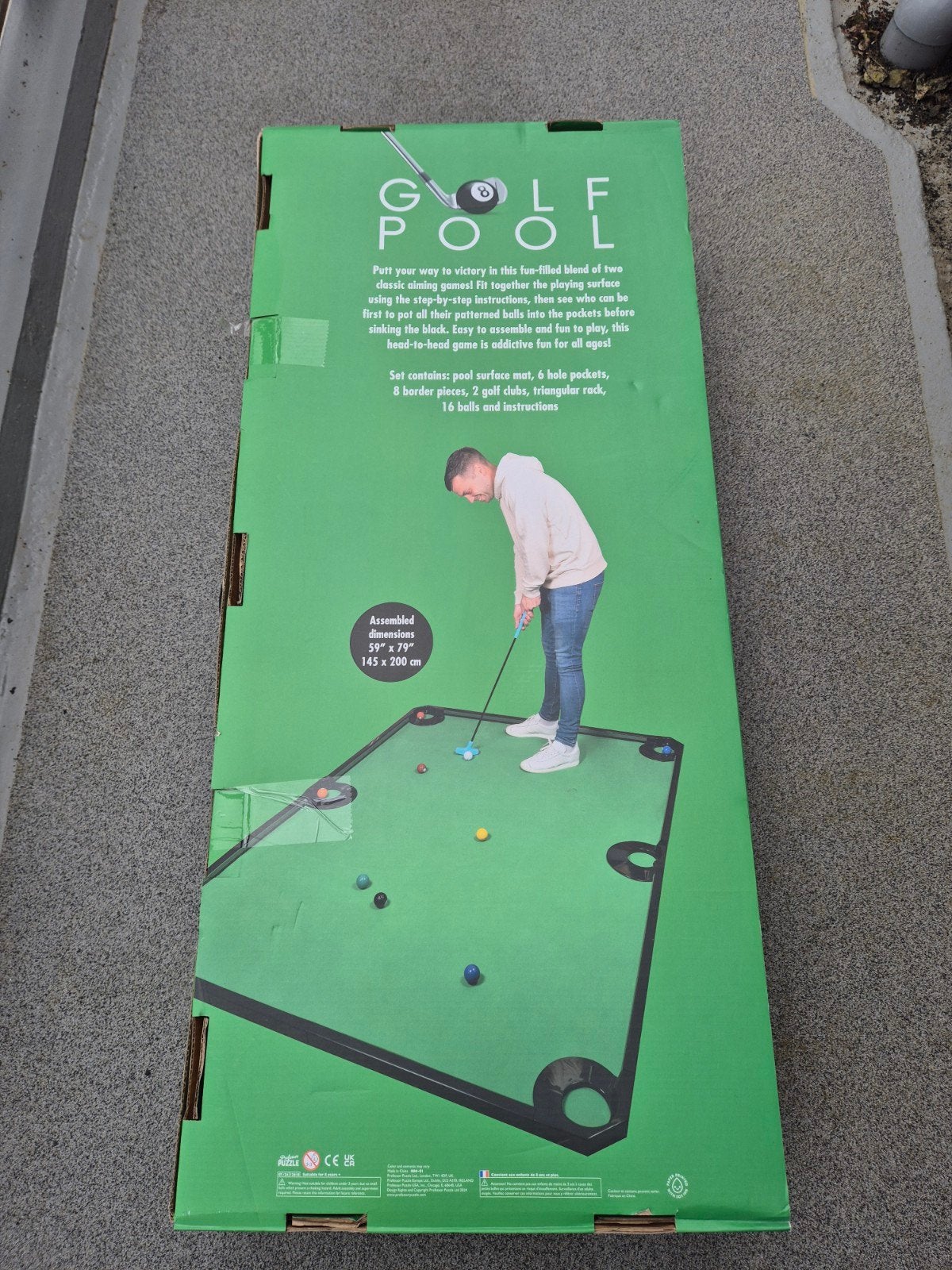 Golf Pool Spel - Unieke Combinatie van Golf en Pool, Sport en Fitness, Biljarten en Poolen, Ophalen of Verzenden