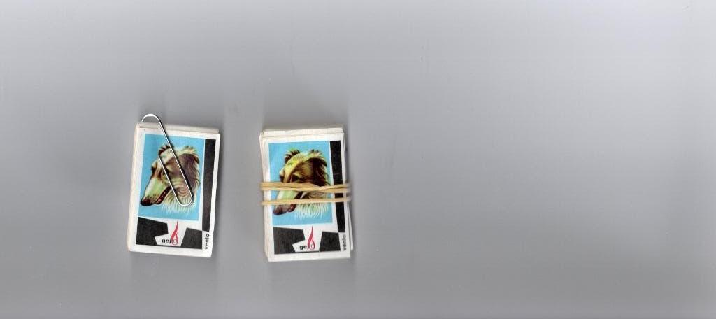 Lucifers merken van Gejo Serie Honden., Verzamelen, Rookartikelen, Aanstekers en Luciferdoosjes, Verzenden, Luciferdoosjes of -merken