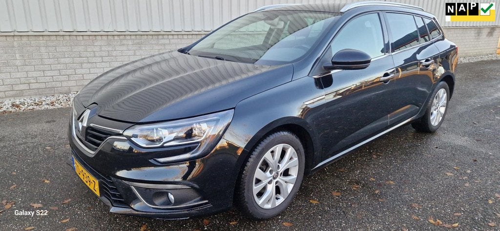 Renault Mégane Estate 1.5 dCi Eco2 Limited, Voorwielaandrijving, Gebruikt, 4 cilinders, Zwart