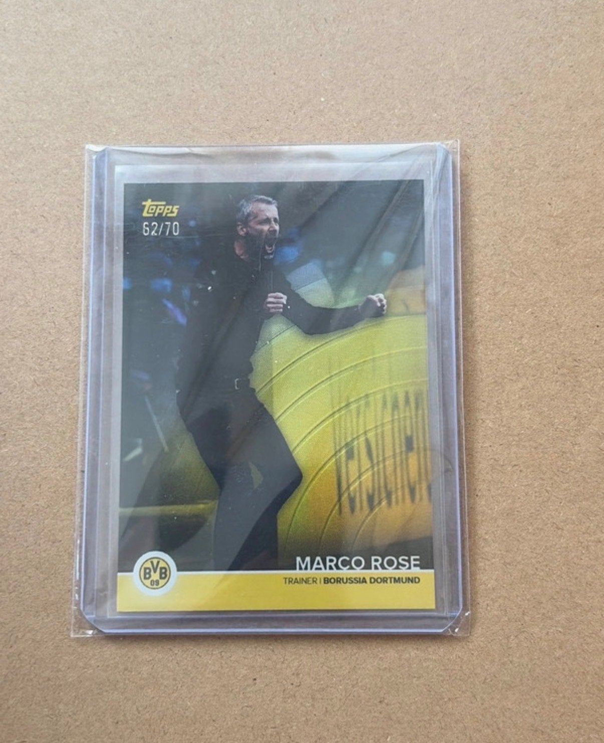 Marco Rose /70, Ophalen of Verzenden, Nieuw, Buitenlandse clubs, Spelerskaart