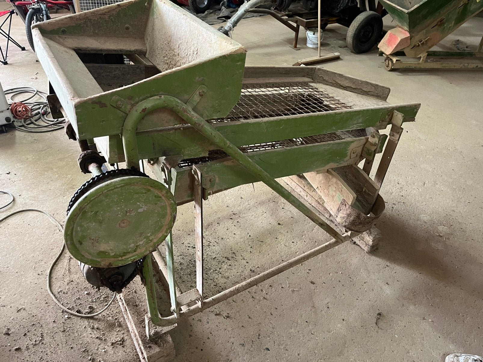 Aardappel soteerder compact model, handmatig of elektrisch, Ophalen, Gebruikt