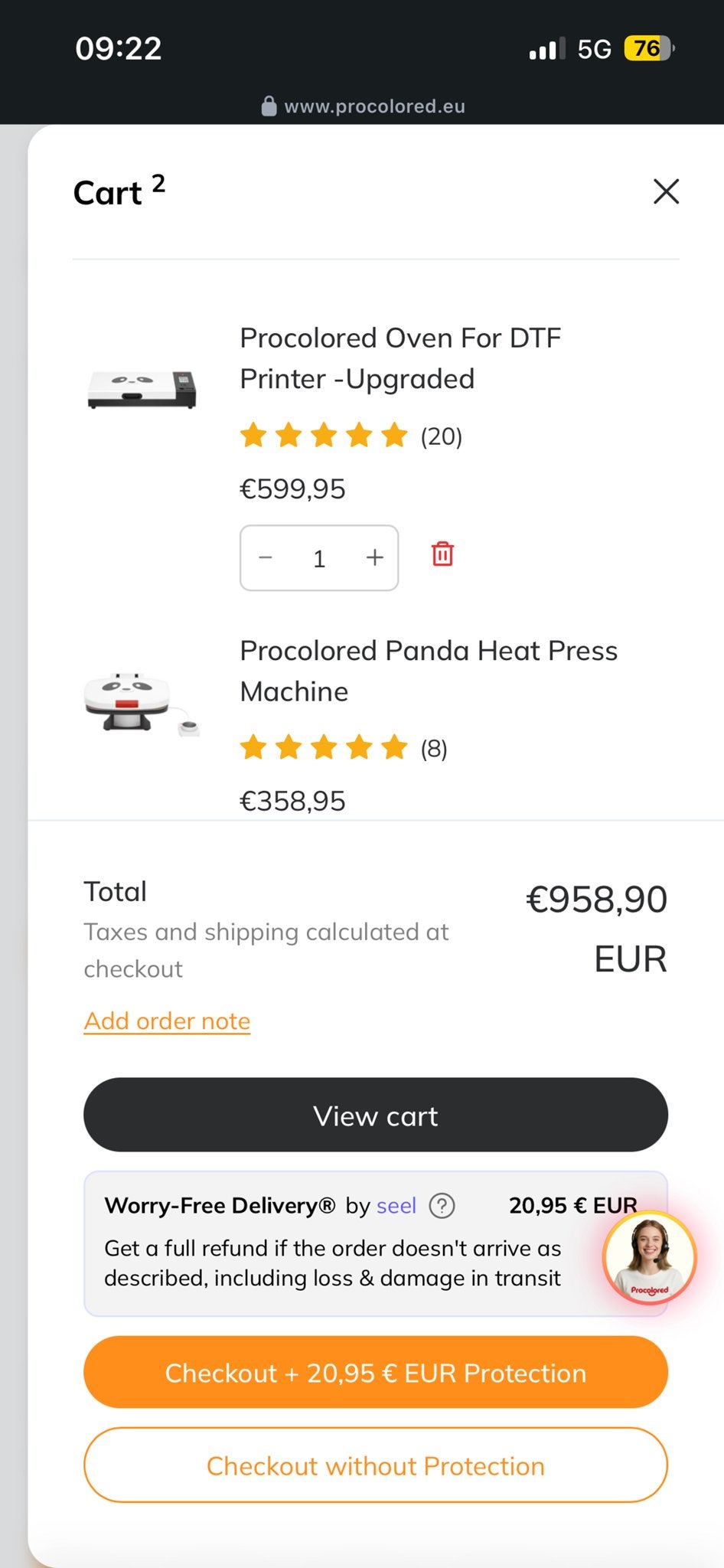 Procolored Panda Heatpress/Hittepers & Oven voor DTF Printer, Ophalen, Zo goed als nieuw