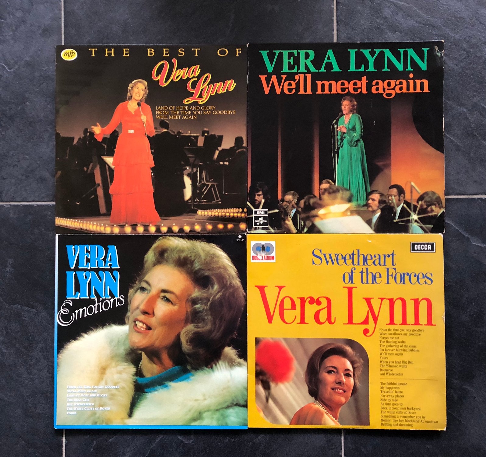 Vera Lynn 5 lp’s, Ophalen, Gebruikt, LP