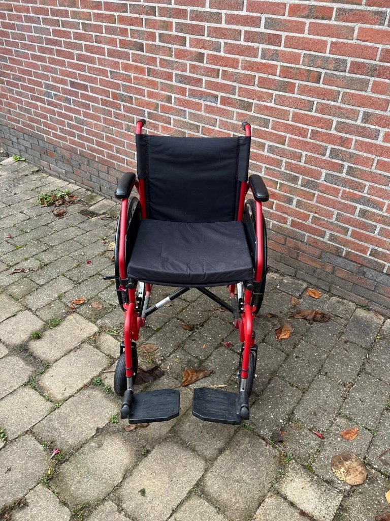 rolstoel, Ophalen, Inklapbaar, Zo goed als nieuw, Duwrolstoel