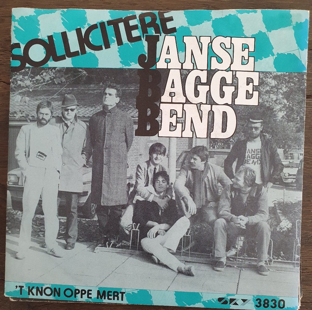 Janse Bagge Band - Sollicitere, Gebruikt, Verzenden, 7 inch, Fotohoes