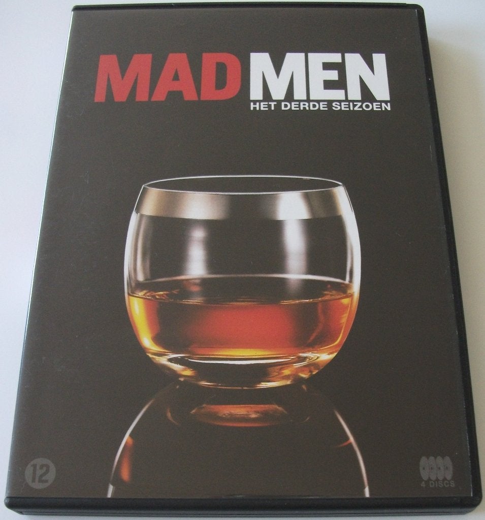 Dvd *** MAD MEN *** 4-Disc Boxset Seizoen 3, Vanaf 12 jaar, Ophalen of Verzenden, Zo goed als nieuw, Drama