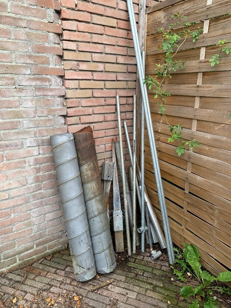 Oud ijzer, Ophalen, Gebruikt, Overige metalen