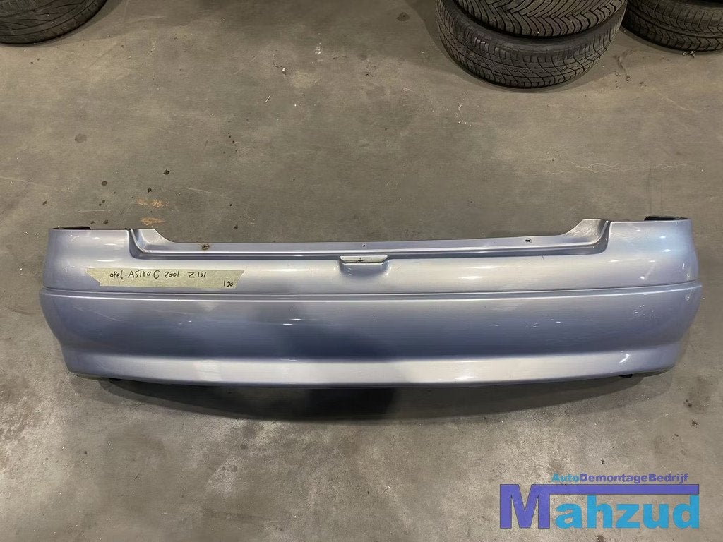 OPEL ASTRA G Grijs Z151 Achterbumper bumper achter 3 deurs, Auto-onderdelen, Carrosserie en Plaatwerk, Gebruikt, Opel Automobile GmbH
