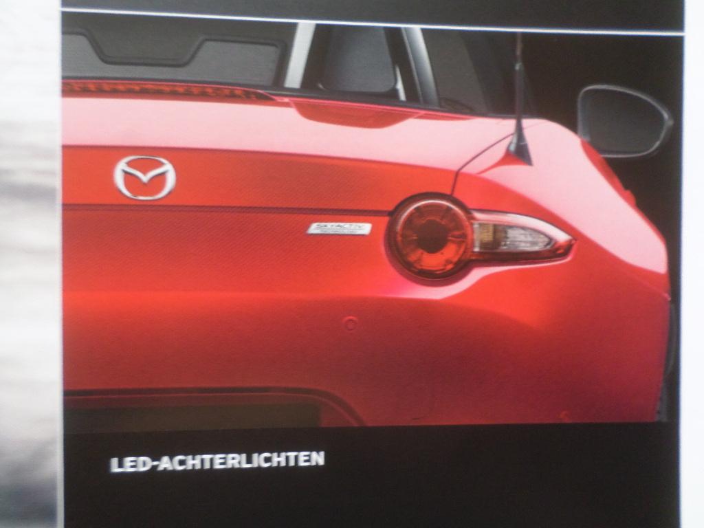 Mazda MX-5 ND 2015 Brochure, Boeken, Ophalen of Verzenden, Zo goed als nieuw, Mazda