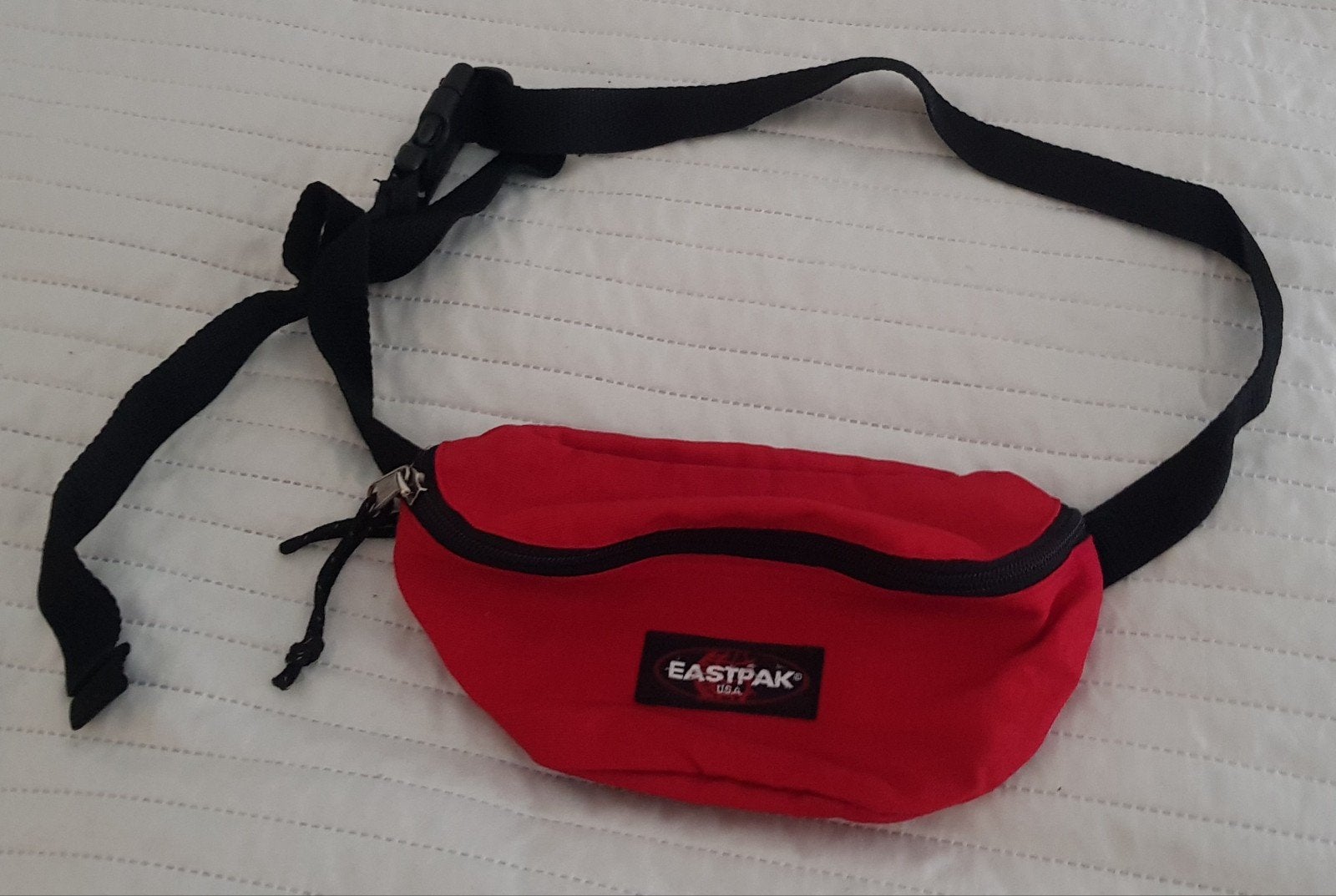 Eastpak heuptas buideltas buiktas rood tas tasje tassen, Verzenden, Gebruikt, Rood