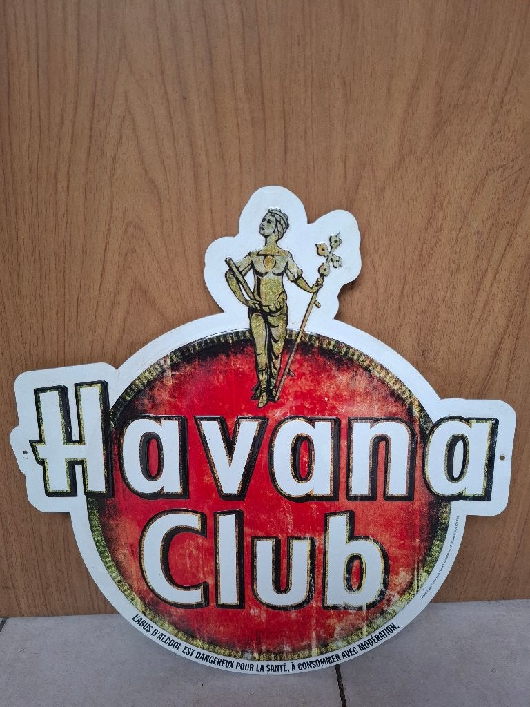 Reclamebord Havana Club rum, Ophalen of Verzenden, Nieuw, Reclamebord