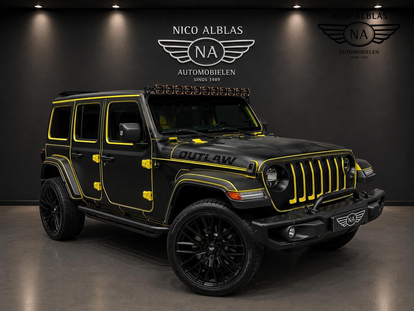 Jeep Wrangler Unlimited 4xe 380 Rebel Outlaw Outlaw Raw Edit, Auto's, Jeep, Automaat, Euro 6, 4 cilinders, 2248 kg