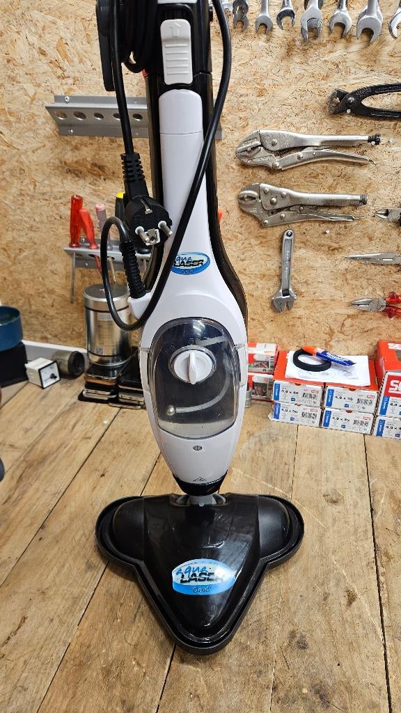 Aqua Laser Gold dweilmachine, elektrische dweil 1 x gebruikt, Huis en Inrichting, Schoonmaakartikelen, Ophalen, Overige typen