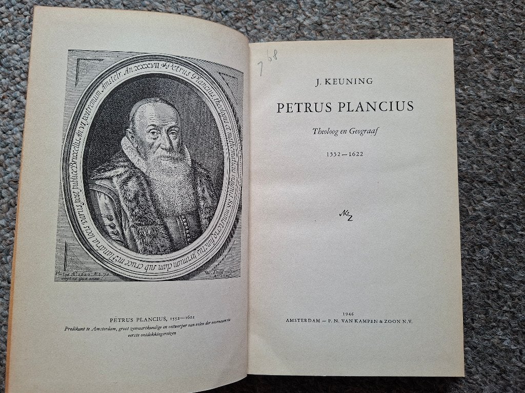 Petrus Plancius ,historische biografie, Boeken, Ophalen of Verzenden, Gelezen, Johannes Keuning