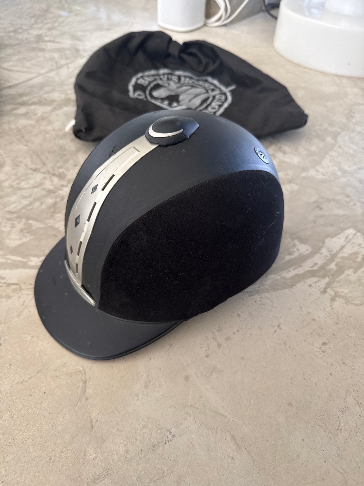 Harry’s Horse Cap maat 56, Dieren en Toebehoren, Ophalen, Gebruikt, Dressuur, Rijhelm/cap