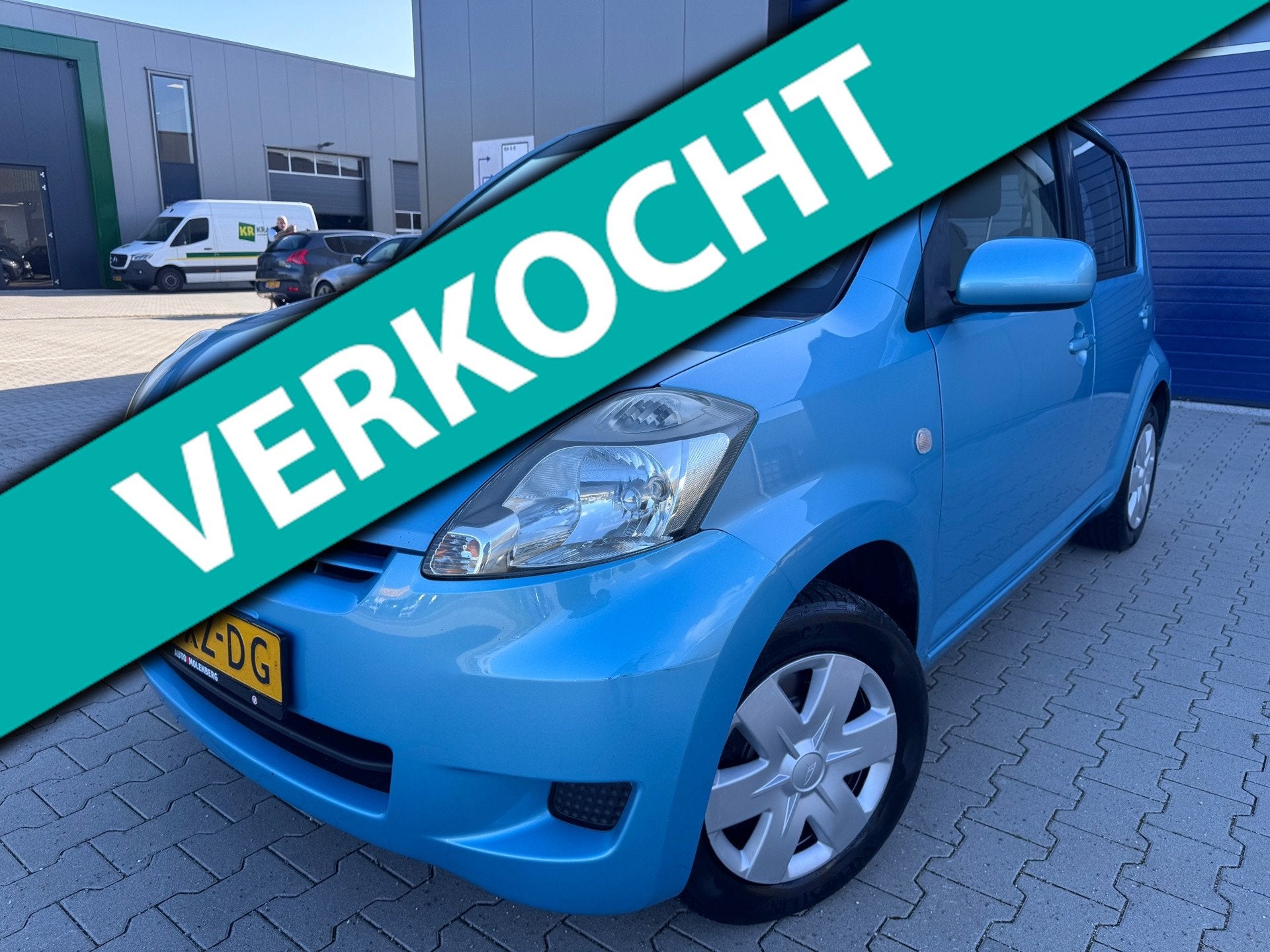 Daihatsu Sirion 2 1.0-12V Premium| leuke auto |nap!, Auto's, Dealer onderhouden, Stof, Gebruikt, Blauw