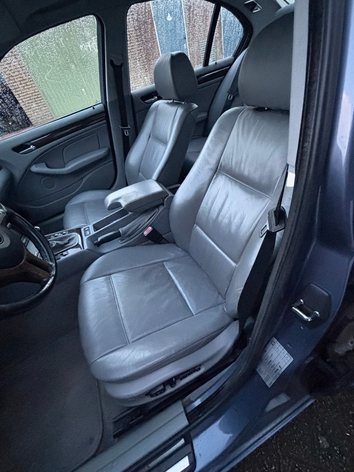 BMW E46 Sedan Grijs Leder Interieur - Elektrisch & Memory, Auto-onderdelen, Ophalen of Verzenden, Gebruikt, BMW