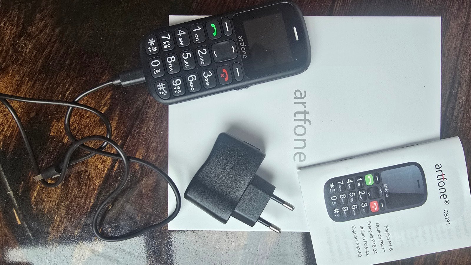 Artfone GSM Seniorentelefoon - in doos, Geen camera, Ophalen of Verzenden, Zo goed als nieuw, Klassiek of Candybar