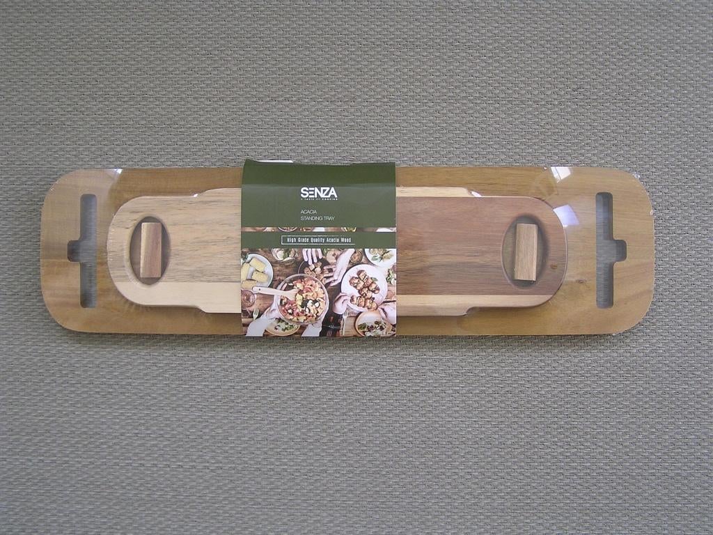 Senza Acacia Etagere Hout., Hout, Snij-/serveerplank, Nieuw, Ophalen of Verzenden