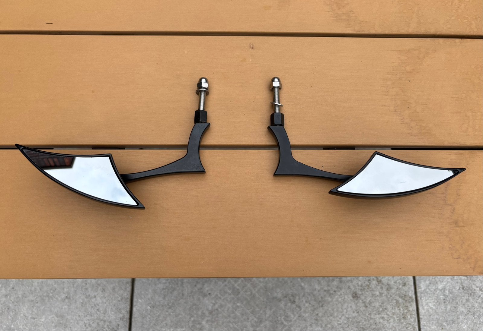 Spiegels Harley Davidson, Motoren, Onderdelen | Harley-Davidson, Ophalen of Verzenden, Gebruikt