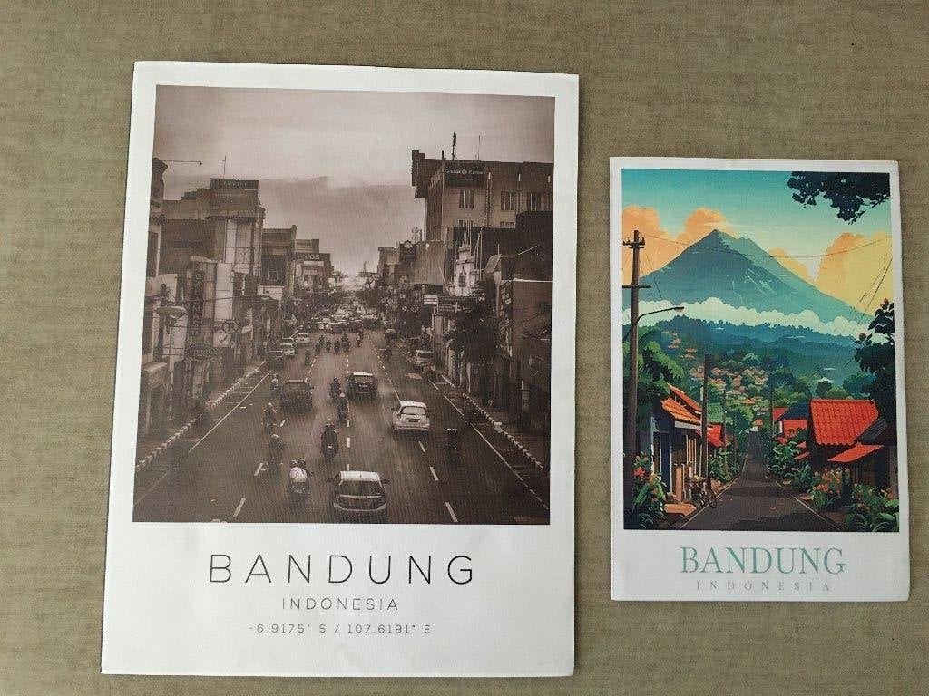 Prachtige Canvas Wanddecoraties van BANDUNG - INDONESIA, Oosters, Verzenden, Nieuw